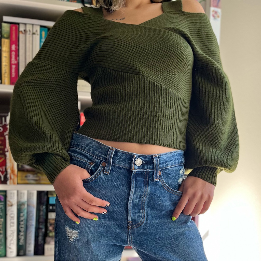 Amur Off Shoulder Wool Sweater